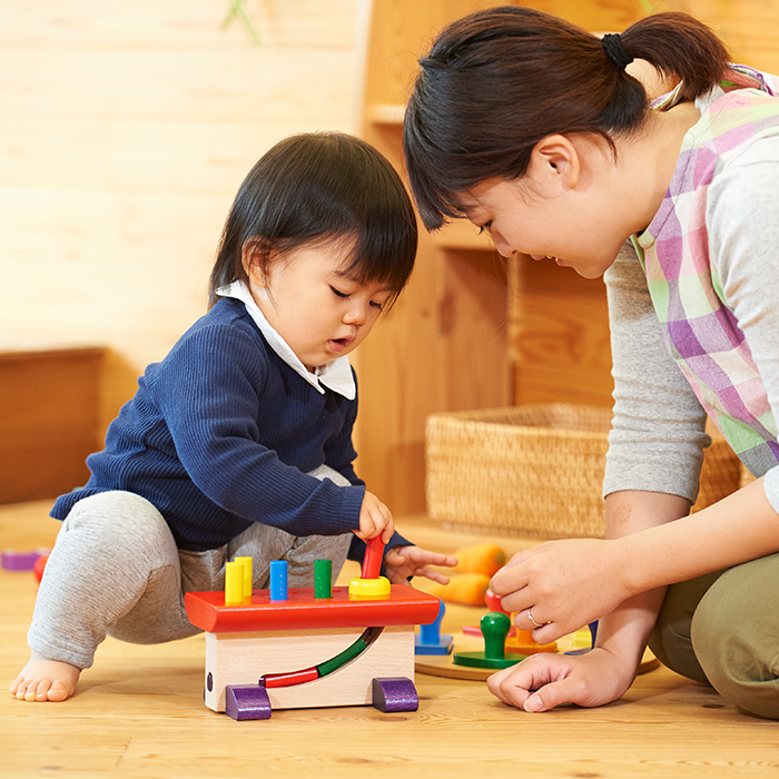 診療中はお子様をお預かりします